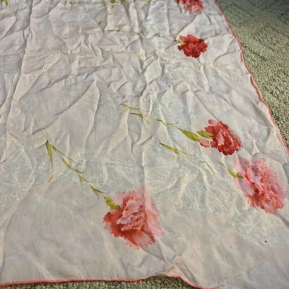 Floral Square Scarf | 30